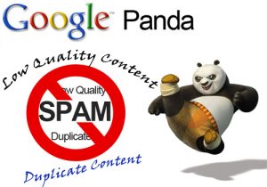 Чтобы обнаружить дублирующийся контент, Google разработал алгоритм, которому присвоено имя Panda